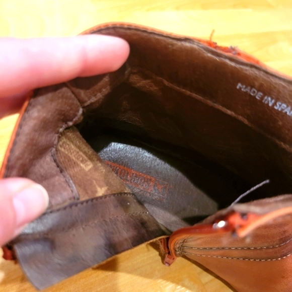 Pikolions Women's Leather Zip Ankle Boots Booties Size 38 - Picture 6 of 15